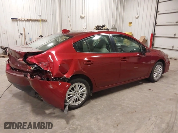 2017 Subaru Impreza Premium z VIN 4S3GKAB69H3602860, wystawiony jako IAAI lot #41508786 z przebiegiem 25 000 mil mil oraz . Historia ofert i sprzedaży dostępna na DreamBid. Obrazek 4.