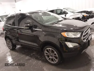 2018 Ford EcoSport Titanium z VIN MAJ6P1WL5JC177047, wystawiony jako IAAI lot #41630054 z przebiegiem 101 726 mil mil oraz . Historia ofert i sprzedaży dostępna na DreamBid. Obrazek 1.