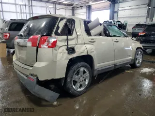 2012 GMC Terrain SLE-2 with VIN 2GKFLTEK6C6374853, listed as a Copart auction lot 45666845 with 0 mi miles and Salvage Title. Bid and sale history available at carsss.com. Image 3.