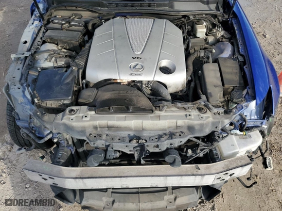 2012 Lexus IS 350 with VIN JTHBE5C24C5028507, listed as a Copart auction lot 89131145 with 141,501 mi miles and Salvage Title. Bid and sale history available at carsss.com. Image 11.