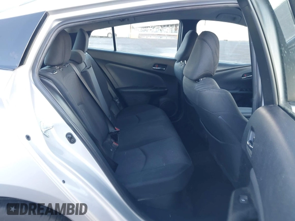 2018 Toyota Prius Two with VIN JTDKARFU8J3547408, listed as a IAAI auction lot 41313198 with 76,060 mi miles. Bid and sale history available at carsss.com. Image 8.