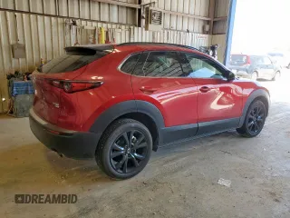 2025 Mazda CX-30 Premium with VIN 3MVDMBDY1SM801827, listed as a Copart auction lot 61619945 with 2,936 mi miles and Salvage title. Bid and sale history available at DreamBid. Image 3.