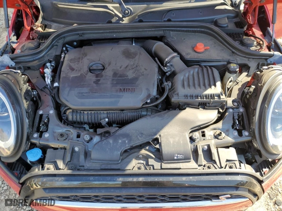 2023 MINI Hardtop 4 Door Cooper S with VIN WMW53DK08P2S87889, listed as a Copart auction lot 45913315 with 19,647 mi miles and Salvage Title. Bid and sale history available at carsss.com. Image 12.