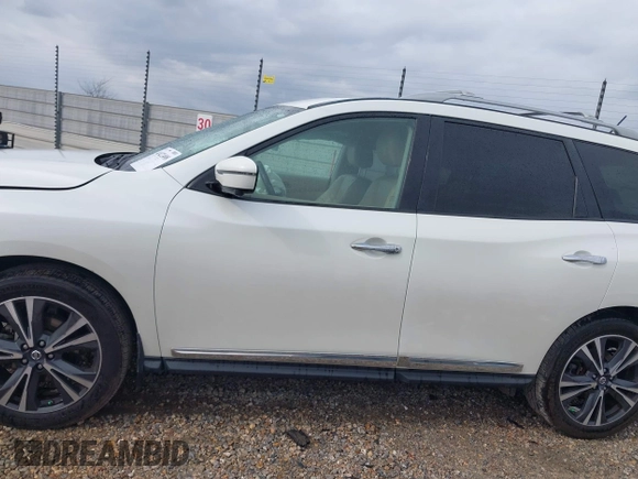 2018 Nissan Pathfinder SL with VIN 5N1DR2MN9JC655651, listed as a IAAI auction lot 41422408 with 106,800 mi miles. Bid and sale history available at carsss.com. Image 15.