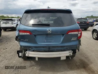 2020 Honda Pilot Touring 7-Passenger with VIN 5FNYF6H64LB022022, listed as a Copart auction lot 56210385 with Not provided miles and Salvage title. Bid and sale history available at DreamBid. Image 6.