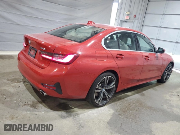 2021 BMW 3 Series 330i xDrive with VIN 3MW5R7J06M8C13028, listed as a Copart auction lot 62850925 with 47,968 mi miles and Salvage title. Bid and sale history available at DreamBid. Image 3.