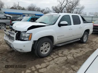 2010 Chevrolet Avalanche LT with VIN 3GNVKFE03AG249019, listed as a Copart auction lot 42456575 with 165,665 mi miles and Salvage title. Bid and sale history available at DreamBid. Image 1.