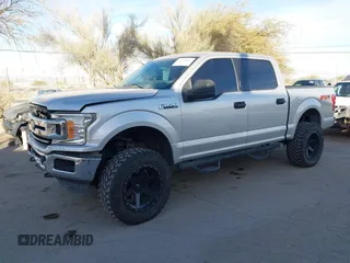 2019 Ford F-150 XL with VIN 1FTEW1E43KKE23264, listed as a IAAI auction lot 41395865 with 106,898 mi miles. Bid and sale history available at carsss.com. Image 17.