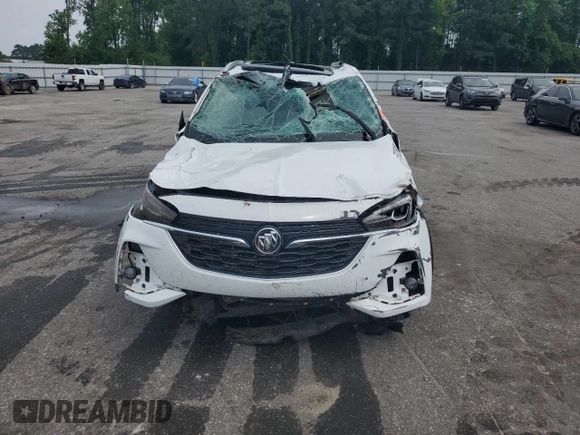 2023 Buick Encore GX Essence with VIN KL4MMFSL1PB007368, listed as a Copart auction lot 57029995 with Not provided miles and Salvage title. Bid and sale history available at DreamBid. Image 5.
