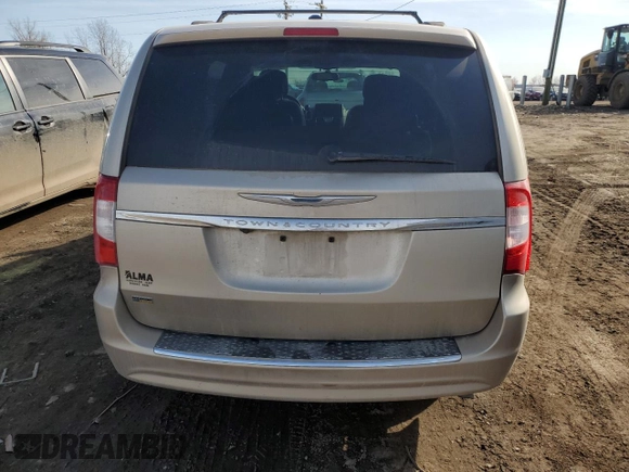 2016 Chrysler Town & Country Touring with VIN 2C4RC1BG9GR287370, listed as a Copart auction lot 48849155 with 120,023 mi miles and Clean Title. Bid and sale history available at carsss.com. Image 6.