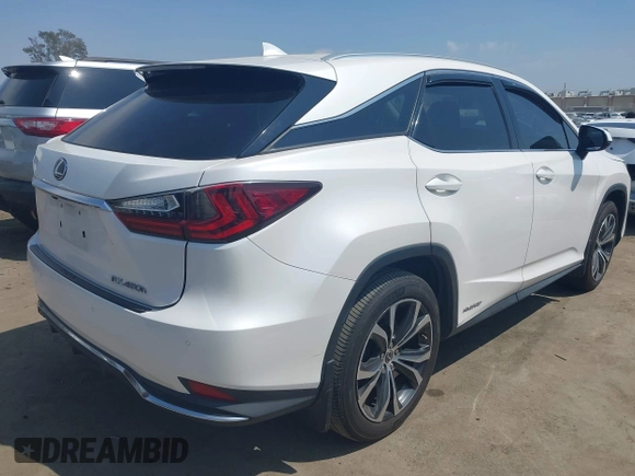 2020 Lexus RX 450h z VIN 2T2HGMDA4LC050687, wystawiony jako IAAI lot #42171004 z przebiegiem 85 936 mil mil oraz . Historia ofert i sprzedaży dostępna na DreamBid. Obrazek 4.