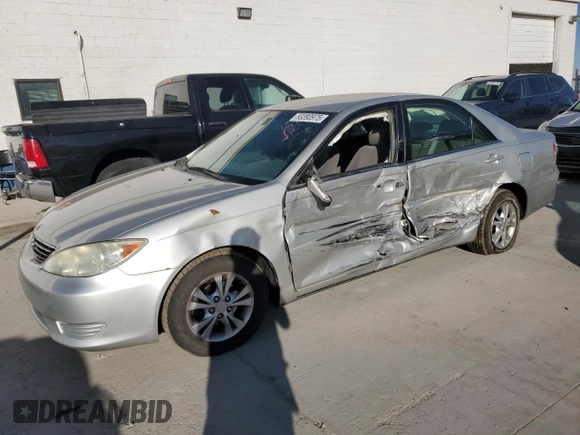 2005 Toyota Camry LE with VIN 4T1BF30K35U104620, listed as a Copart auction lot 53390975 with 146,958 mi miles and Salvage Title. Bid and sale history available at DreamBid. Image 1.