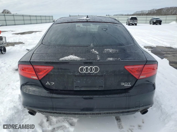 2012 Audi A7 3.0 Prestige with VIN WAU3GAFC9CN064283, listed as a Copart auction lot 44361125 with 121750 miles and Clean Title. Bid and sale history available at carsss.com. Image 6.