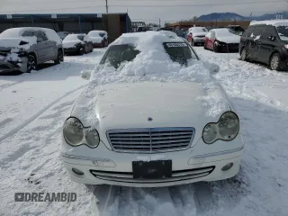 2005 Mercedes-Benz C 240 with VIN WDBRF81J45F634085, listed as a Copart auction lot 46106315 with 155,017 mi miles and Salvage Title. Bid and sale history available at DreamBid. Image 5.