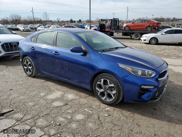 2019 Kia Forte LXS with VIN 3KPF24AD0KE029991, listed as a Copart auction lot 43758555 with 91,158 mi miles and Salvage Title. Bid and sale history available at carsss.com. Image 4.
