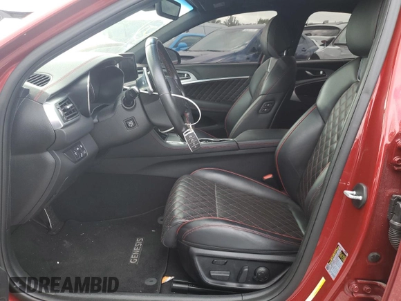 2020 Genesis G70 3.3T с VIN KMTG34LE2LU053267, выставлен на аукционе Copart как лот 51118135 с пробегом 34 555 миль миль и Списание • Salvage title. История ставок и продаж доступна на DreamBid. Изображение 7.