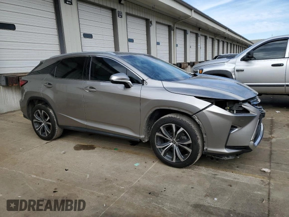 2018 Lexus RX with VIN 2T2BZMCA6JC163135, listed as a Copart auction lot 44108895 with 91,186 mi miles and Salvage Title. Bid and sale history available at carsss.com. Image 4.