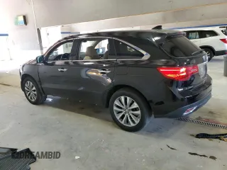 2016 Acura MDX Technology z VIN 5FRYD4H4XGB008316, wystawiony jako Copart lot #55479935 z przebiegiem 97 471 mil mil oraz Szkoda całkowita • Salvage title. Historia ofert i sprzedaży dostępna na DreamBid. Obrazek 2.