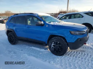2019 Jeep Cherokee Trailhawk Elite with VIN 1C4PJMBN7KD281186, listed as a Copart auction lot 88060405 with 110,268 mi miles and Clean title. Bid and sale history available at DreamBid. Image 4.