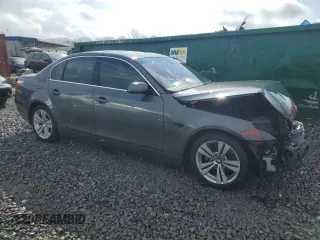 2004 BMW 5 Series 525i with VIN WBANA53564B850603, listed as a Copart auction lot 48678625 with 194,897 mi miles and Salvage Title. Bid and sale history available at carsss.com. Image 4.