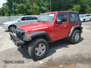 2012 Jeep Wrangler Sport with VIN 1C4AJWAG9CL212222, listed as a Copart auction lot 61919275 with 183,729 mi miles and Clean title. Bid and sale history available at DreamBid. Image 1.