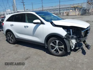 2017 Kia Sorento EX with VIN 5XYPH4A18HG216335, listed as a IAAI auction lot 42208227 with 53,162 mi miles and . Bid and sale history available at DreamBid. Image 1.