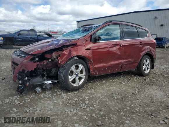 2016 Ford Escape SE with VIN 1FMCU9G96GUA73642, listed as a Copart auction lot 52848665 with 184,485 mi miles and Non Repairable. Bid and sale history available at carsss.com. Image 1.