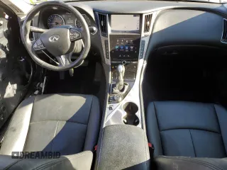 2016 Infiniti Q50 2.0t Premium with VIN JN1CV7ARXGM253725, listed as a Copart auction lot 45677165 with 51,699 mi miles and Salvage Title. Bid and sale history available at carsss.com. Image 8.