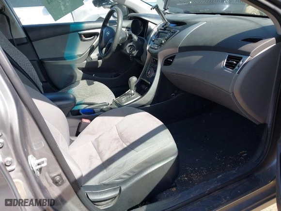 2013 Hyundai Elantra GLS PZEV with VIN 5NPDH4AE6DH357199, listed as a IAAI auction lot 41788694 with 161,467 mi miles. Bid and sale history available at carsss.com. Image 5.