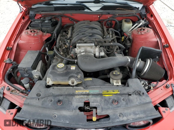 2006 Ford Mustang GT Deluxe with VIN 1ZVHT82H265135243, listed as a Copart auction lot 49623955 with 109,615 mi miles and Salvage Title. Bid and sale history available at DreamBid. Image 11.