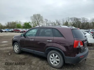 2011 Kia Sorento LX with VIN 5XYKT4A16BG166437, listed as a Copart auction lot 54085565 with 267,364 mi miles and Clean Title. Bid and sale history available at carsss.com. Image 2.