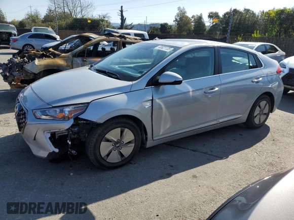 2020 Hyundai Ioniq SE with VIN KMHC75LC7LU241476, listed as a Copart auction lot 48621135 with 21,530 mi miles and Salvage title. Bid and sale history available at DreamBid. Image 1.