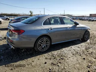 2022 Mercedes-Benz E 53 AMG with VIN W1KZF6BB4NB044561, listed as a Copart auction lot 49389965 with 47,634 mi miles and Salvage Title. Bid and sale history available at DreamBid. Image 3.
