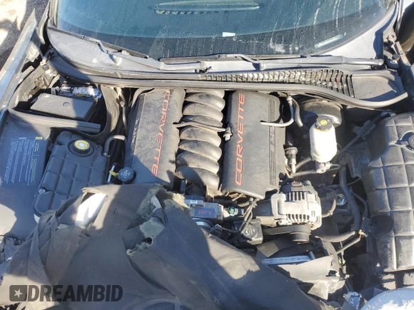 2004 Chevrolet Corvette with VIN 1G1YY22G545129712, listed as a Copart auction lot 76966583 with 114,715 mi miles and Salvage Title. Bid and sale history available at carsss.com. Image 12.