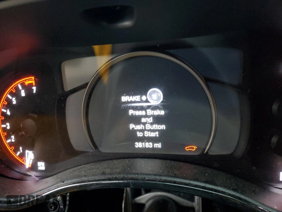 2021 Dodge Durango SXT Plus with VIN 1C4RDHAG3MC577776, listed as a Copart auction lot 80293584 with 38,183 mi miles and Salvage Title. Bid and sale history available at DreamBid. Image 9.