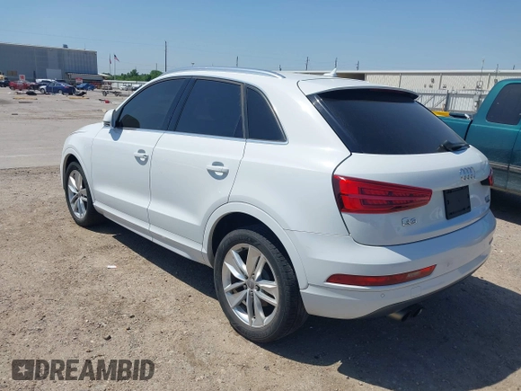 2016 Audi Q3 Premium Plus with VIN WA1EFCFS1GR006694, listed as a IAAI auction lot 42007479 with 103,901 mi miles and . Bid and sale history available at DreamBid. Image 3.