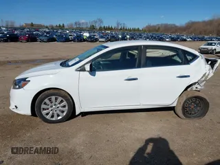 2016 Nissan Sentra S with VIN 3N1AB7AP6GL682465, listed as a IAAI auction lot 41865424 with 89,392 mi miles. Bid and sale history available at carsss.com. Image 14.