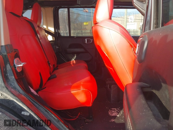 2020 Jeep Wrangler Unlimited Sahara with VIN 1C4HJXEN6LW113725, listed as a IAAI auction lot 41399766 with 87,583 mi miles. Bid and sale history available at carsss.com. Image 8.