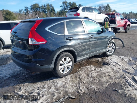 2013 Honda CR-V EX with VIN 2HKRM4H50DH626675, listed as a IAAI auction lot 41688269 with 119,210 mi miles. Bid and sale history available at carsss.com. Image 4.