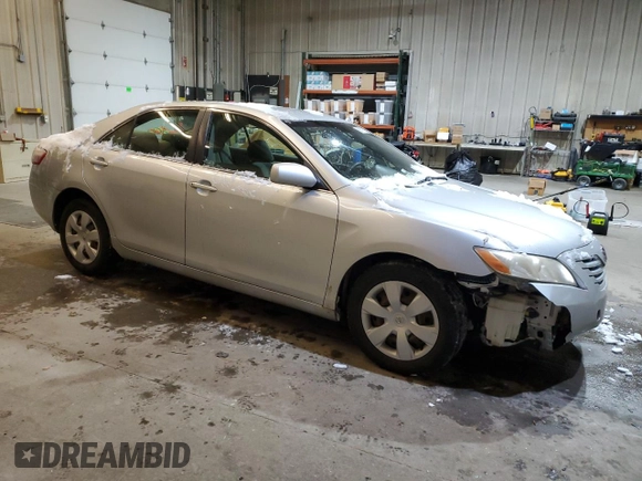 2007 Toyota Camry CE with VIN JTNBE46K073000093, listed as a Copart auction lot 89171525 with 232,737 mi miles and Salvage Title. Bid and sale history available at DreamBid. Image 4.
