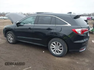 2018 Acura RDX w/Technology Pkg with VIN 5J8TB4H53JL014118, listed as a IAAI auction lot 41492427 with 103,226 mi miles. Bid and sale history available at carsss.com. Image 3.
