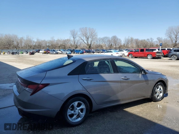 2023 Hyundai Elantra SE with VIN KMHLL4AG4PU377890, listed as a Copart auction lot 51176115 with 60,414 mi miles and Clean Title. Bid and sale history available at DreamBid. Image 3.