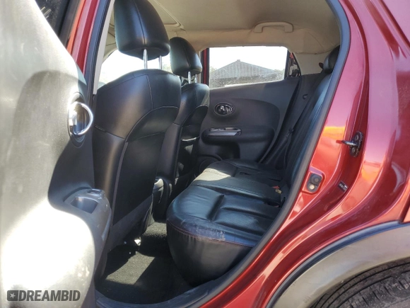 2012 Nissan Juke SL with VIN JN8AF5MRXCT105290, listed as a Copart auction lot 49833925 with 128,185 mi miles and Salvage Title. Bid and sale history available at carsss.com. Image 10.