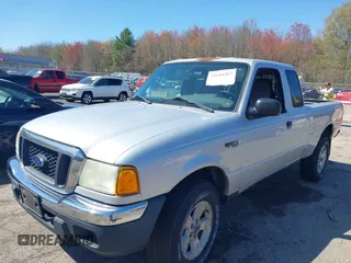 2004 Ford Ranger XL Fleet with VIN 1FTZR15E44TA15645, listed as a IAAI auction lot 42144282 with 252,612 mi miles. Bid and sale history available at carsss.com. Image 2.
