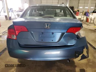 2008 Honda Civic LX with VIN 2HGFA16518H535542, listed as a Copart auction lot 45506495 with 58,148 mi miles and Salvage Title. Bid and sale history available at DreamBid. Image 6.