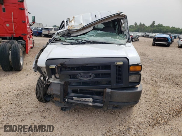 2008 Ford Econoline Passenger XL with VIN 1FBSS31L88DA95428, listed as a Copart auction lot 55216894 with Not Provided miles and Salvage Title. Bid and sale history available at DreamBid. Image 12.