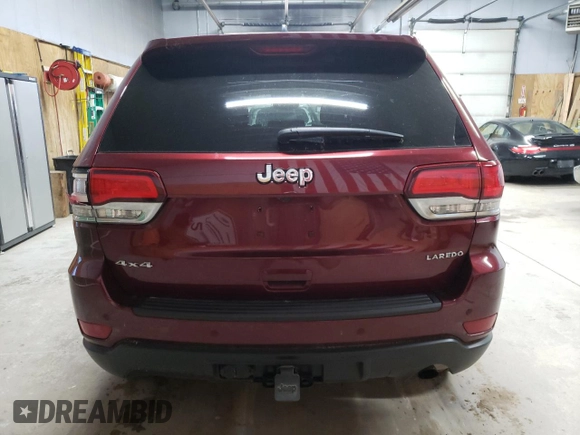 2022 Jeep Grand Cherokee WK Laredo E with VIN 1C4RJFAG8NC113817, listed as a Copart auction lot 56513354 with 26,889 mi miles and Salvage Title. Bid and sale history available at carsss.com. Image 6.