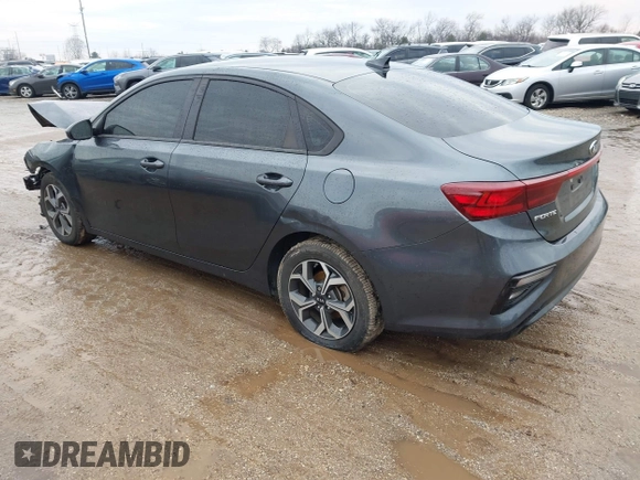 2020 Kia Forte LXS with VIN 3KPF24AD0LE197566, listed as a IAAI auction lot 41666704 with 114,737 mi miles. Bid and sale history available at carsss.com. Image 3.