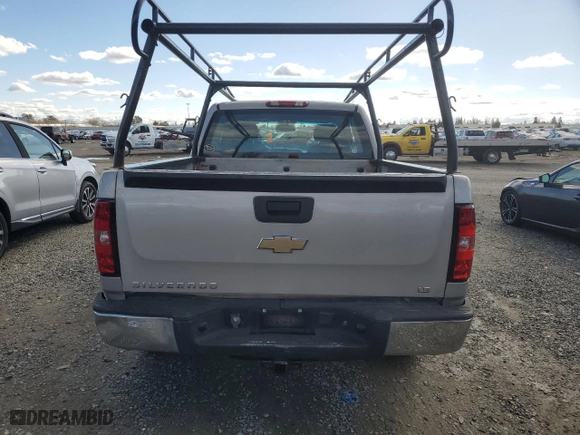 2008 Chevrolet Silverado 1500 Work Truck with VIN 1GCEC19XX8Z223463, listed as a Copart auction lot 44454555 with 184,941 mi miles and Salvage Title. Bid and sale history available at carsss.com. Image 6.