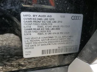 2023 Audi Q5 Prestige with VIN WA1CBAFY8P2080604, listed as a Copart auction lot 49996904 with 13,153 mi miles. Bid and sale history available at carsss.com. Image 13.